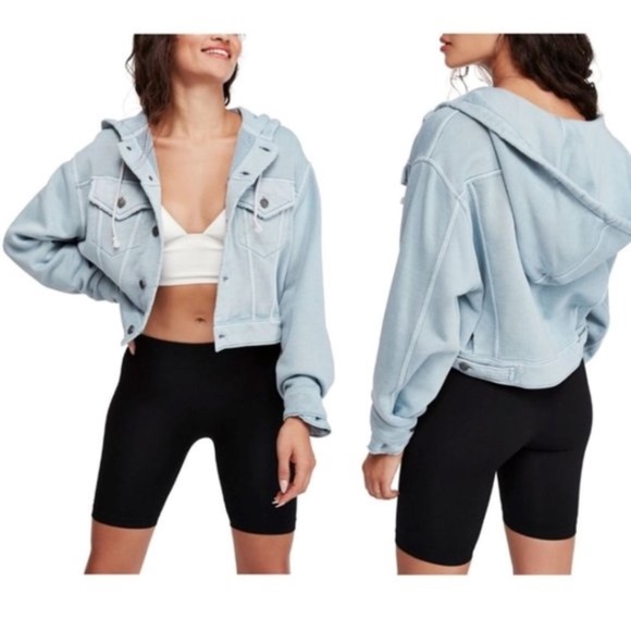 Free People Dreamers hooded Jacket - Picture 6 of 9